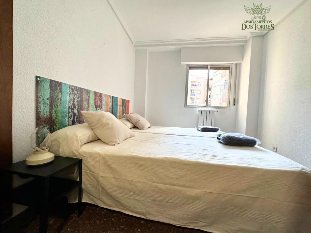 Apartamento Dos Torres Alfajeria Con Parking Privado Gratis Zaragoza Exterior foto